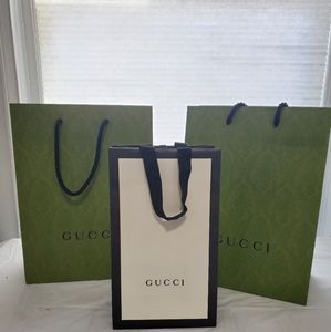 GUCCI Empty Shopping Bags